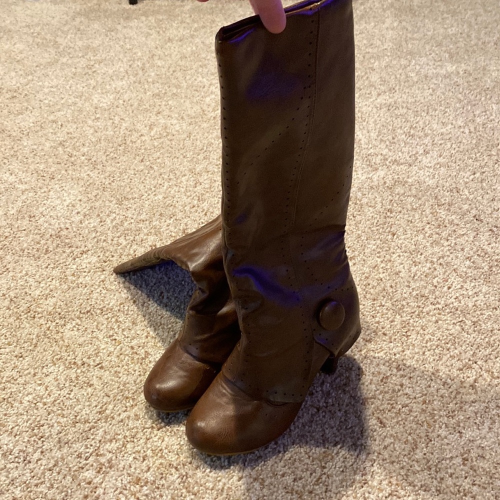 Knee high boots